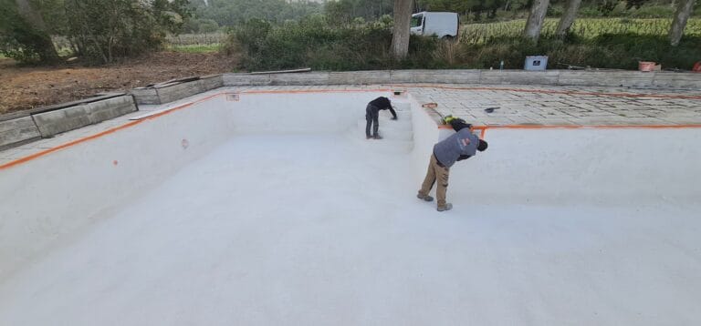 finition piscine